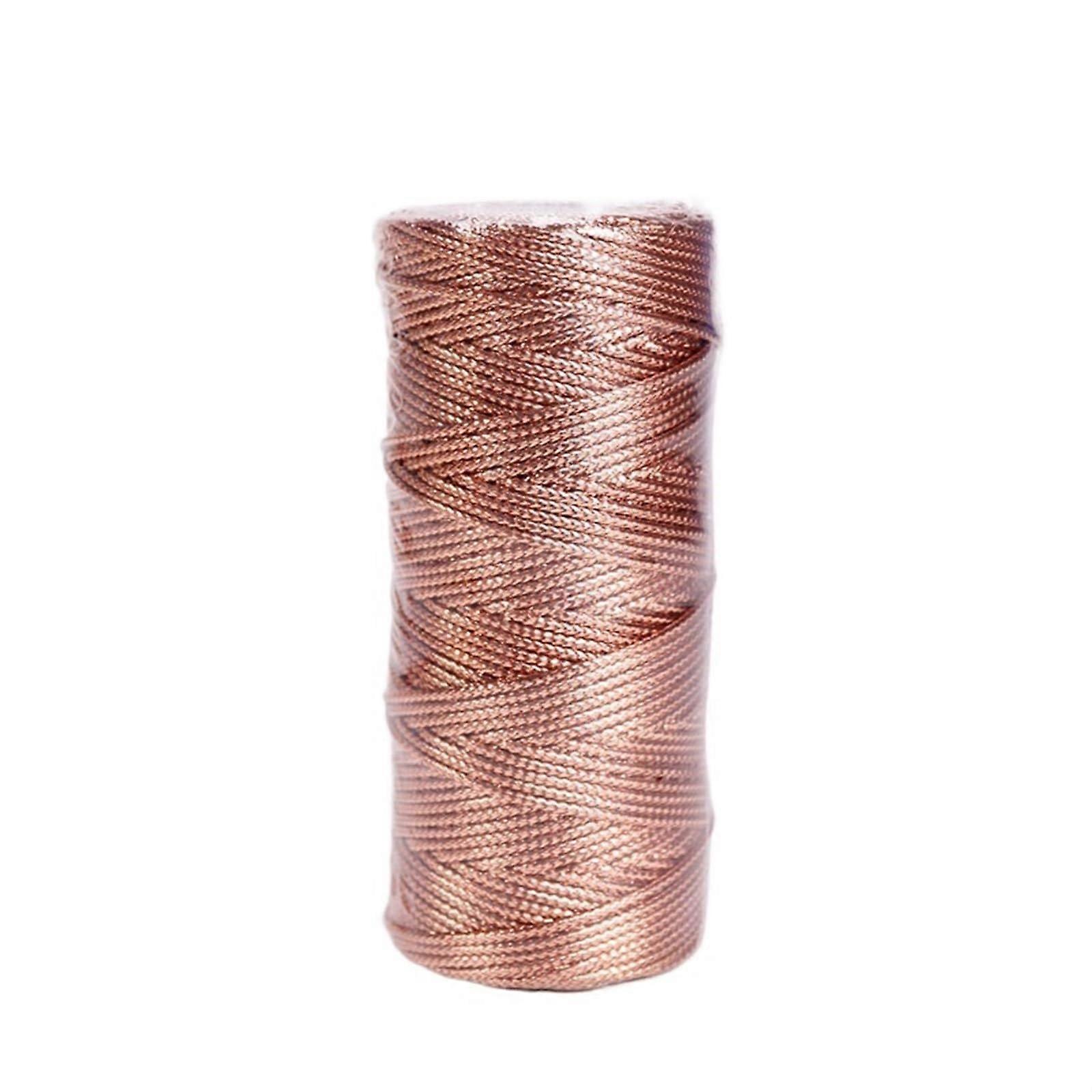 Bakers Twine Cords Craft Twine Decorative Wrapping String(RoseGold) 1.5mm 100m Ref: 8293