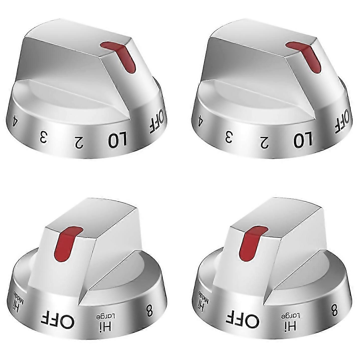 For Dg9403500vw For Electric Stove 4pcs Silver