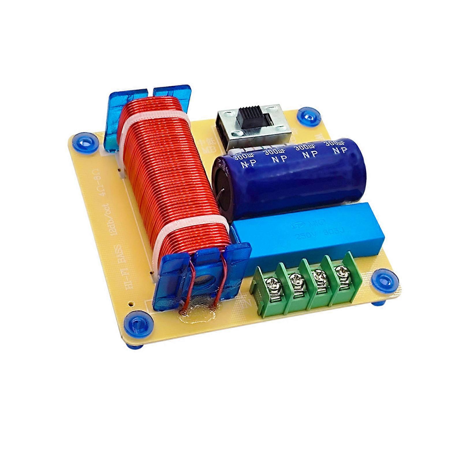 Heavy Dutys Speaker Crossovers With Heat Resistant Inductors Technology And Two Frequencys Switching Capability Multicolor