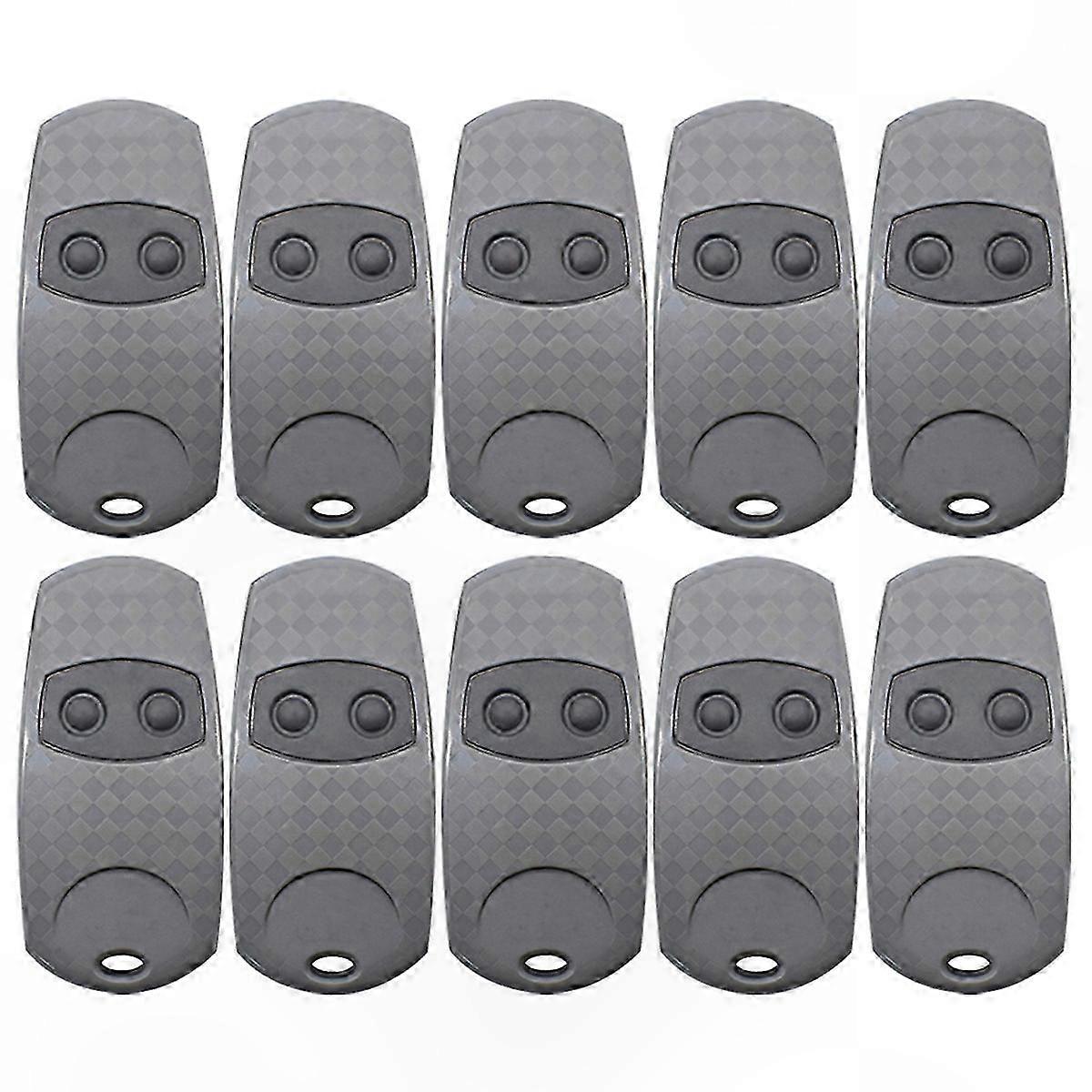 10-Pack 433.92MHz Garage Door Remote Controls for 432EE-Compatible Systems
