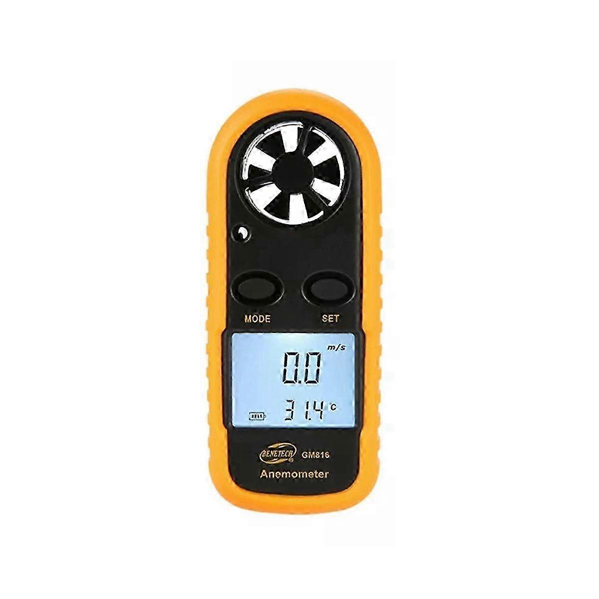 Digital Anemometer Wind Speed Meter with GM816 Technology - Measure Wind Power Levels Accurately