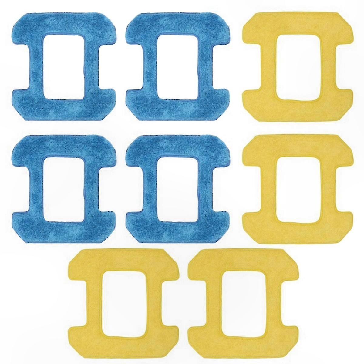 Microfiber Mop Pads for Window Cleaning Robot - Washable Replacement Cloths