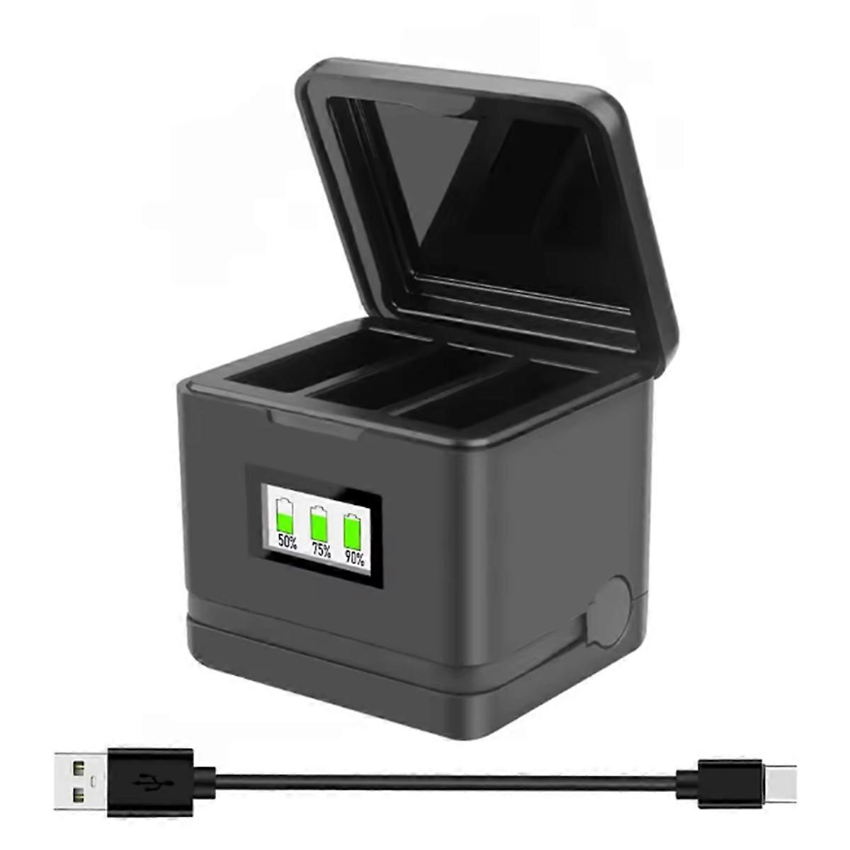 Battery Charger for Pro OLED Color Display Charger Case Battery Charge for Pro Accessories