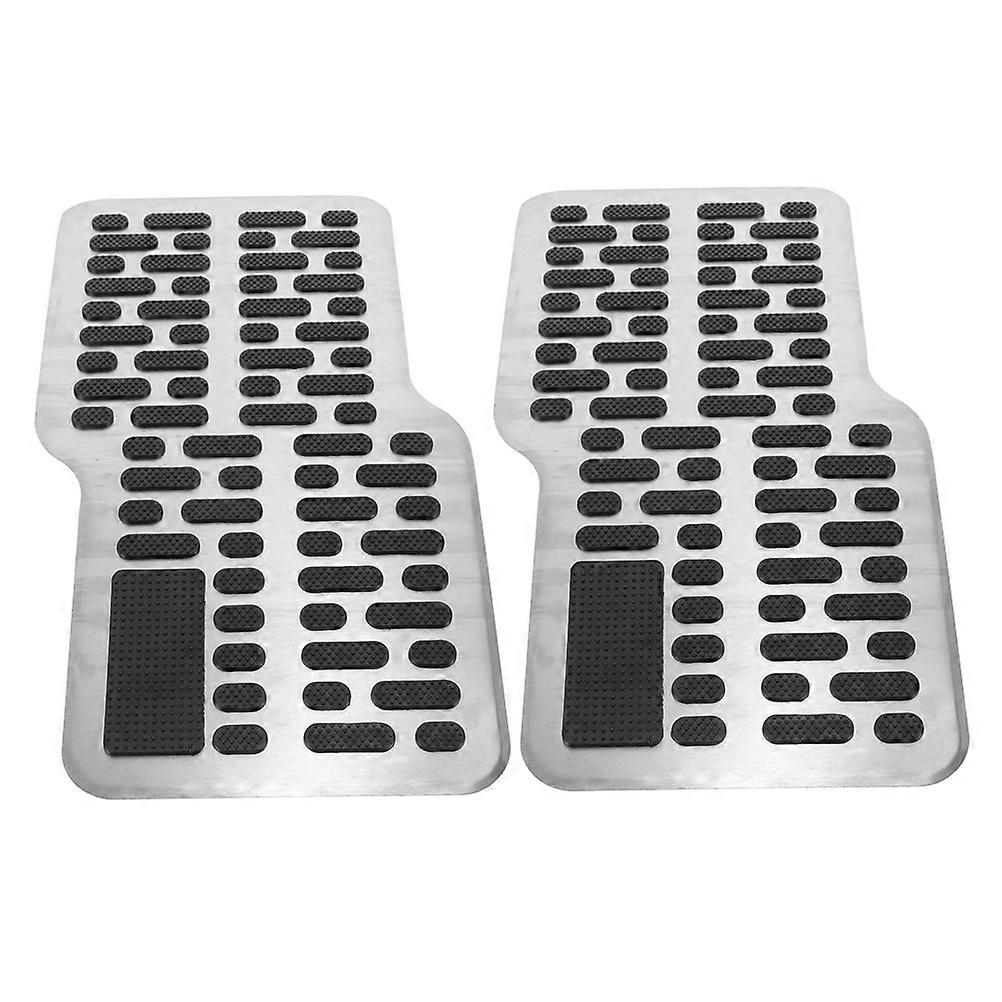 Black Stainless Steel Car Brake Pedal Pad for Extended Lifespan and Wear PreventionCompatible with Various Models