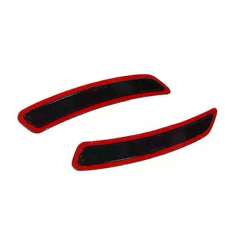 For Toyota GR Supra 2020 2021 2022 Smoked Lens Car Front / Rear Fender Side Marker Light Reflector Cover Shells No Bulb / Socket