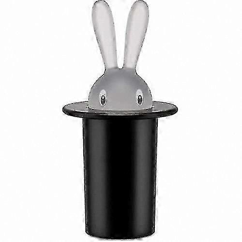 Bunny-Shaped Toothpick Holder, Black, Durable Plastic Material for Kitchen and Dining Use