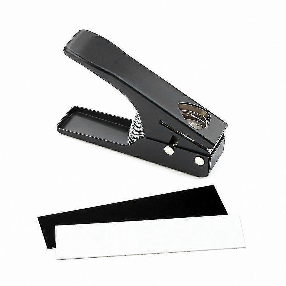 Custom Guitar Pick Cutter Tool with 2 Pick Strips for DIY Pick Making