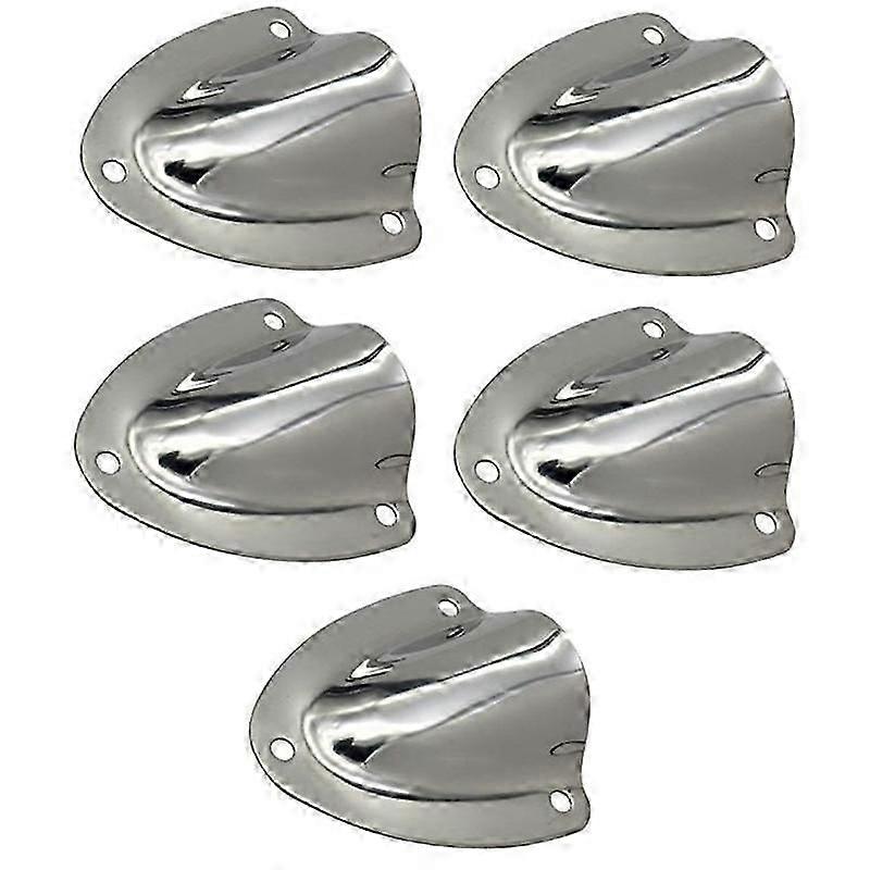 5PCS Marine Grade Stainless Steel Large Vent -Shell for Hardware