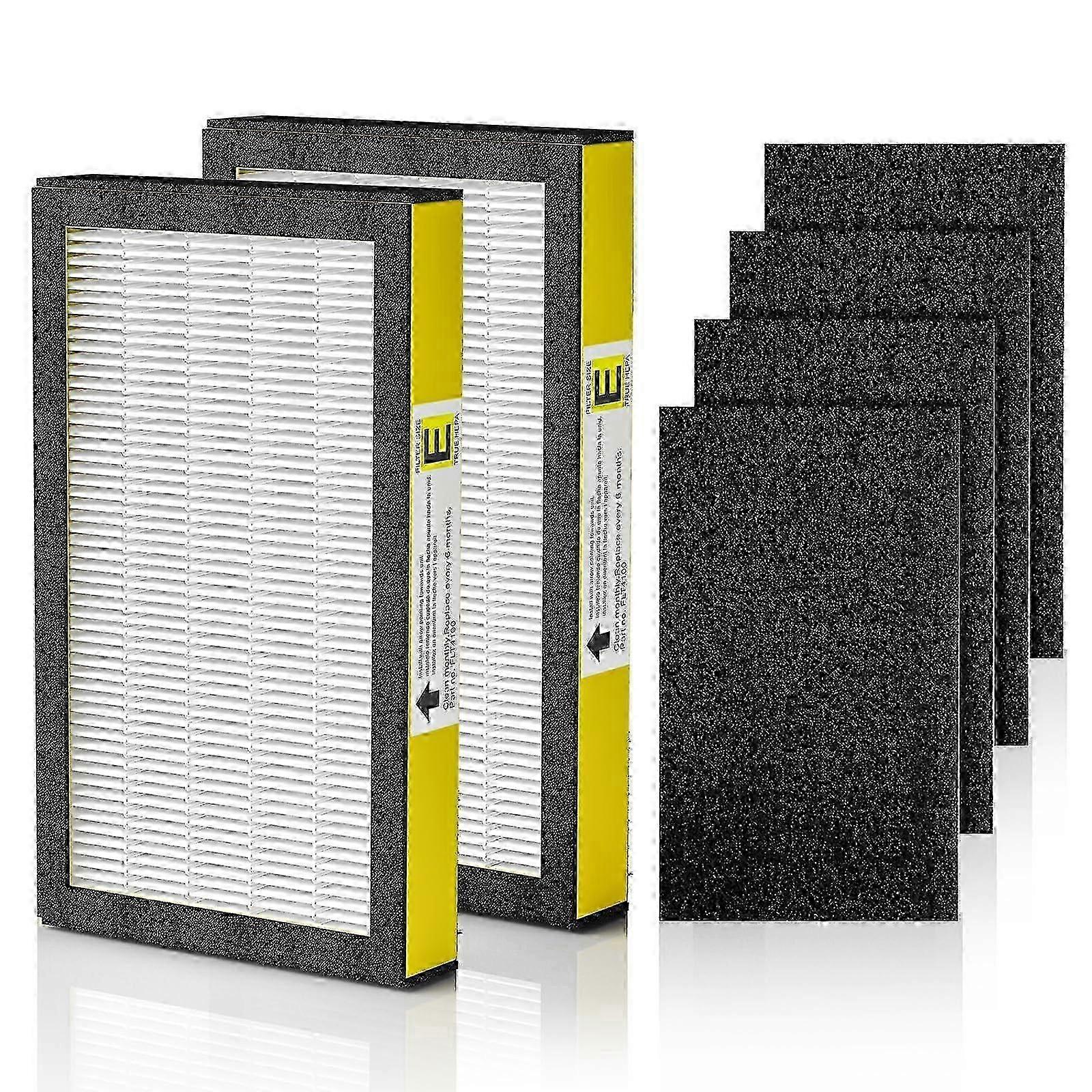 2 Replacement Hepa Filters for Air Purifiers