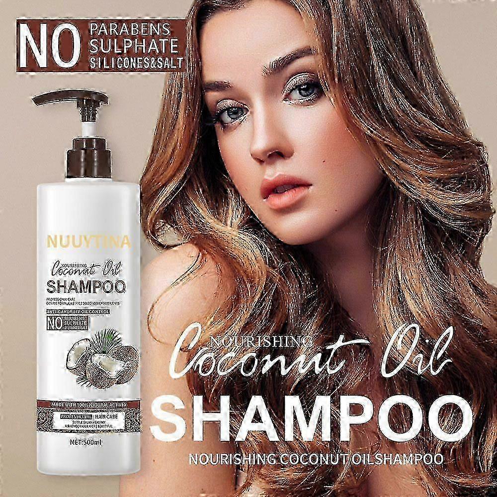 Coconut Oil Shampoo 300 ml - Shampoo with Coconut Fruit Extract - Soft and Smooth Hair - Scalp Care - For All Hair Types - Coconut Shampoo 2025