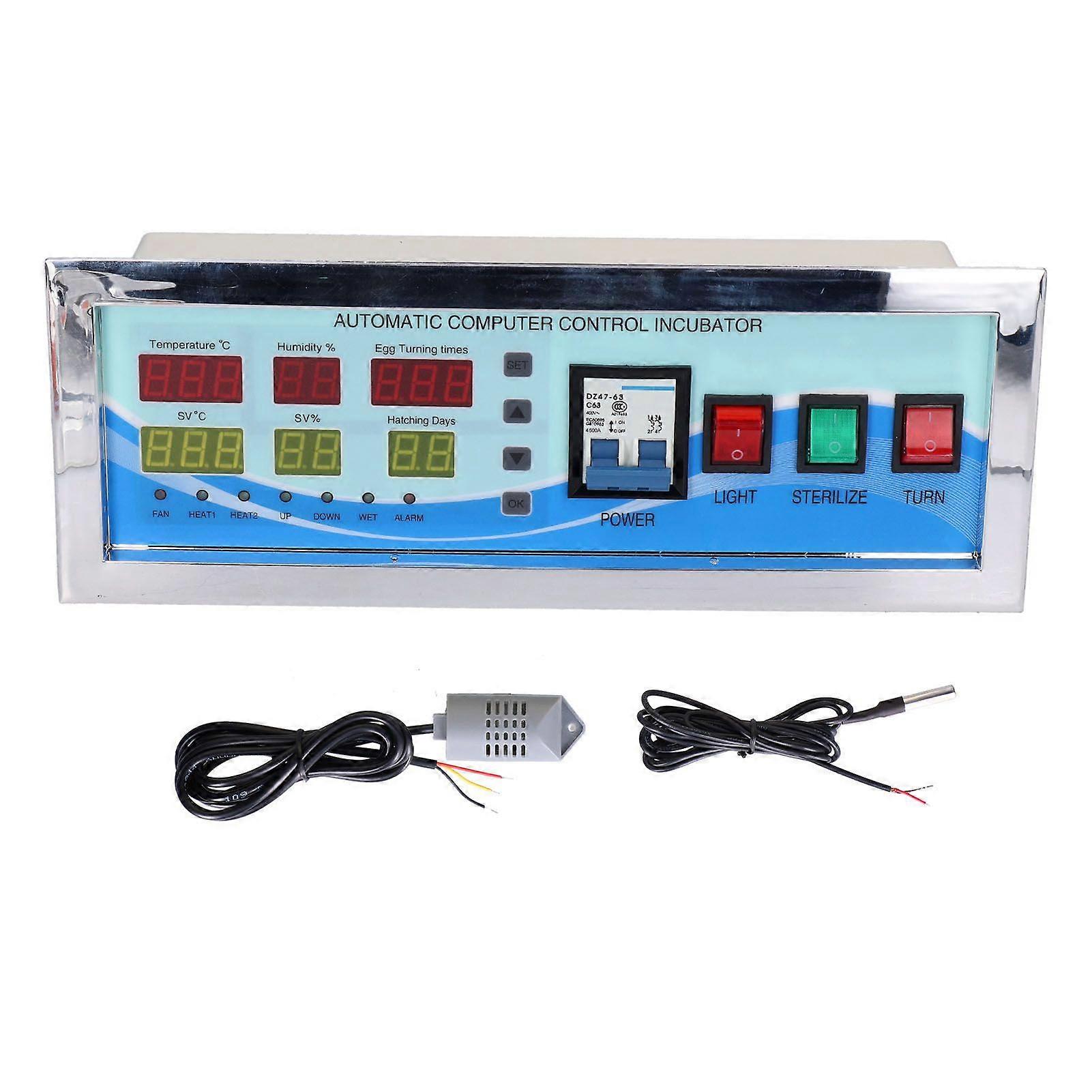 XM18G Poultry Egg Incubator System Automatic Temperature Humidity Sensor for Chicken Goose Duck110V