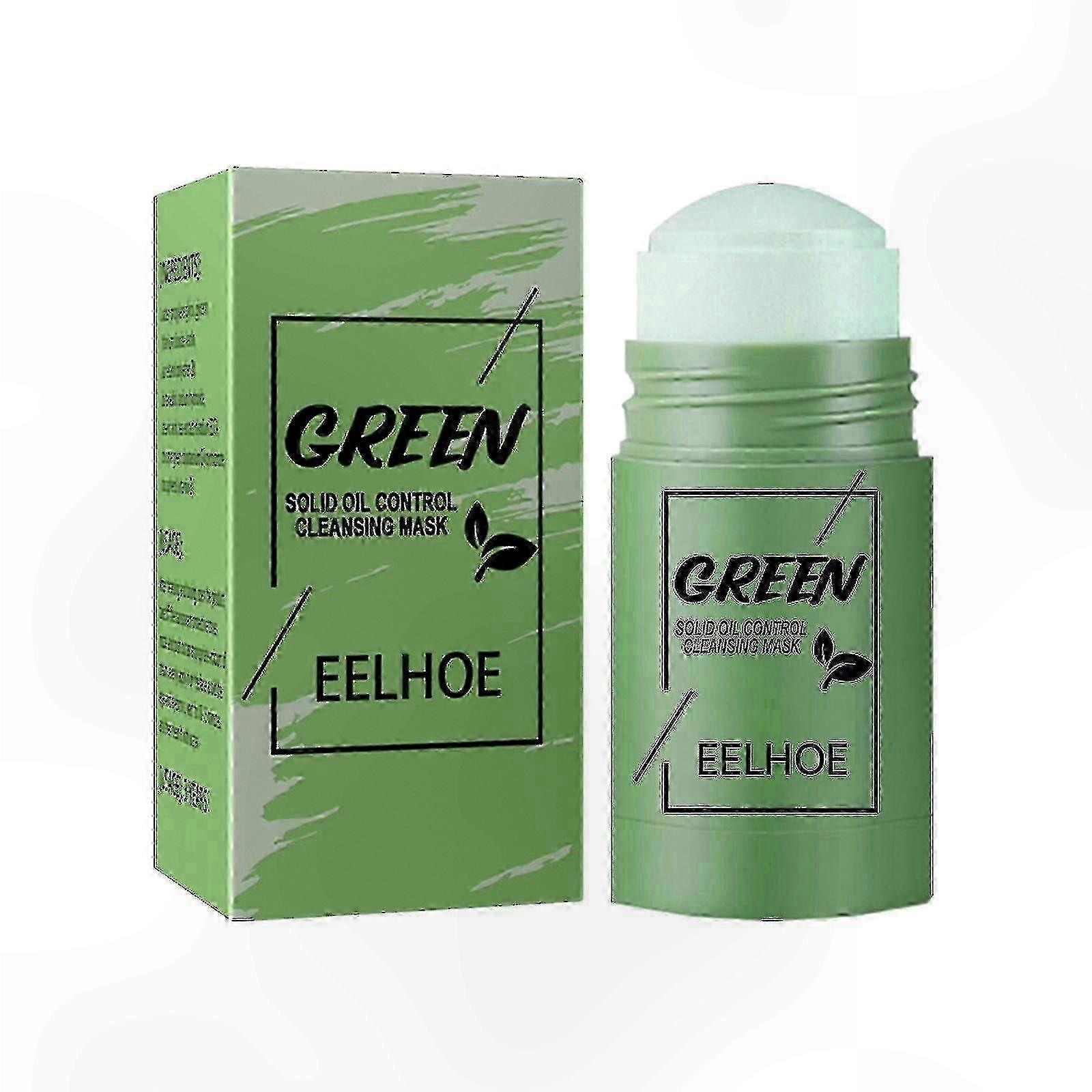 Green Tea Mask for Acne Control, Hydrating Cleanser with Natural Extracts for Clear and Balanced Skin