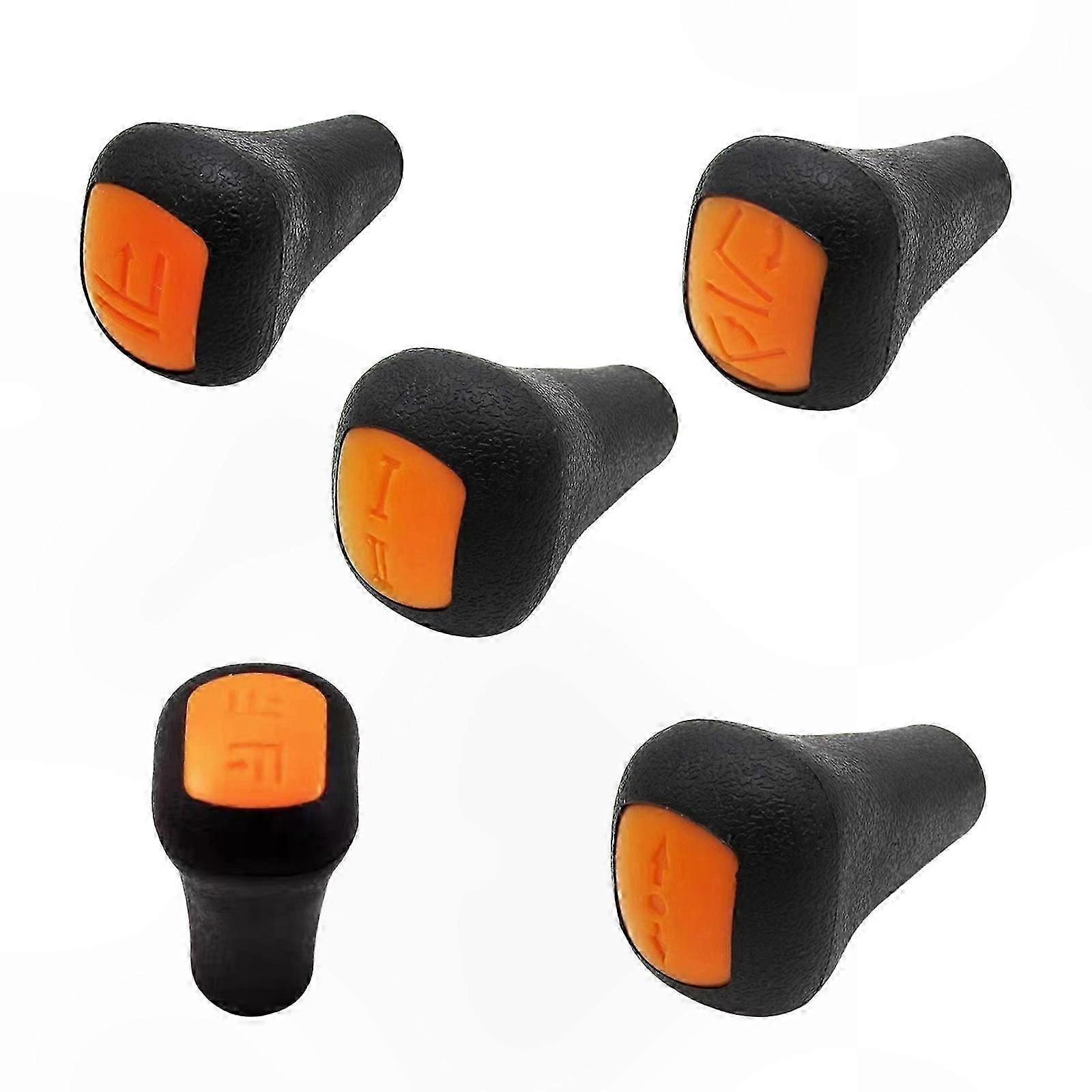 5PCS Universal Forklift Lever Knobs for Improved Control and Easy Setup Plastic Handle Shift Knobs Compatible with Most Models