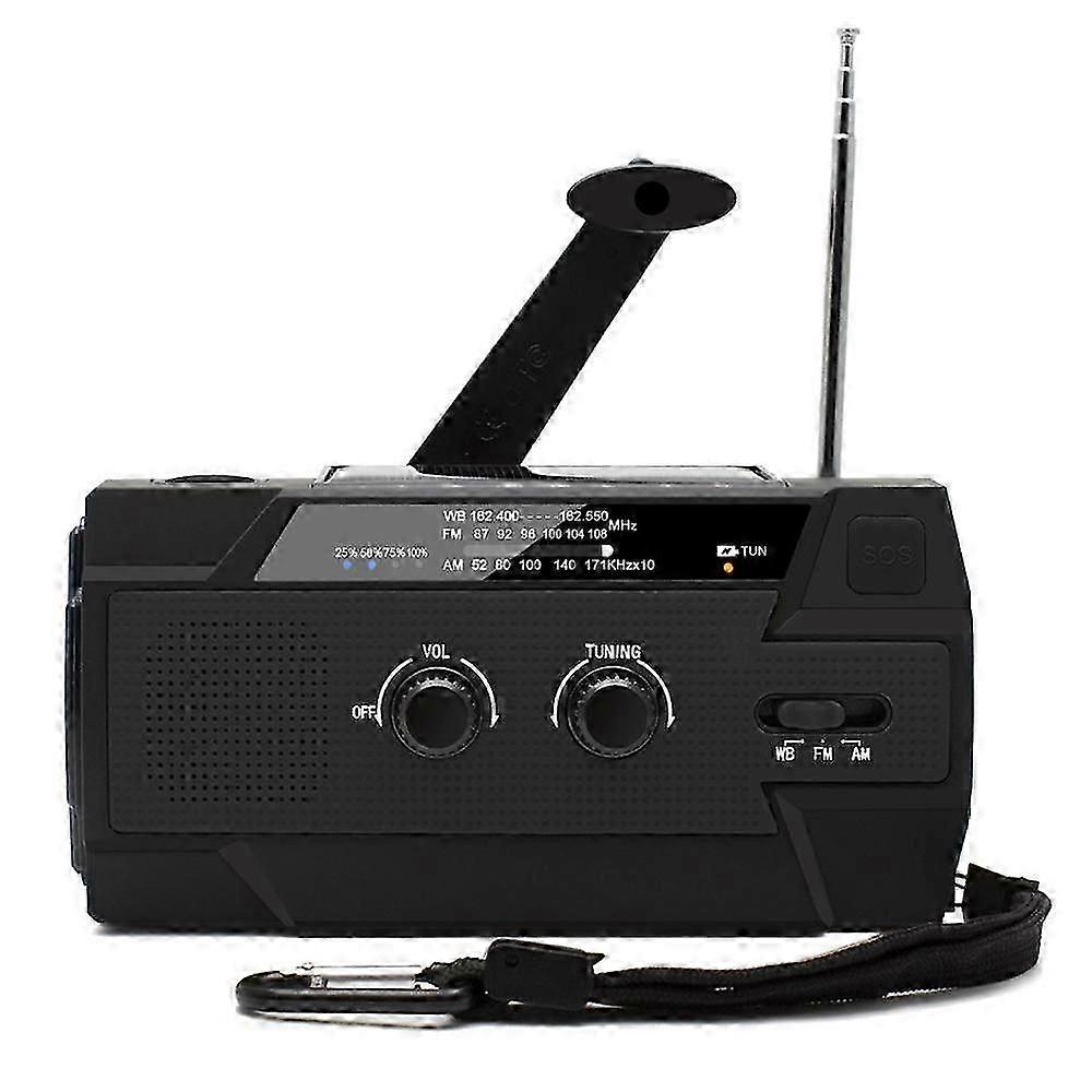 Revwer Radio,Trailblazer Emergency Solar Powered Radio 2.0,Emergency Solar