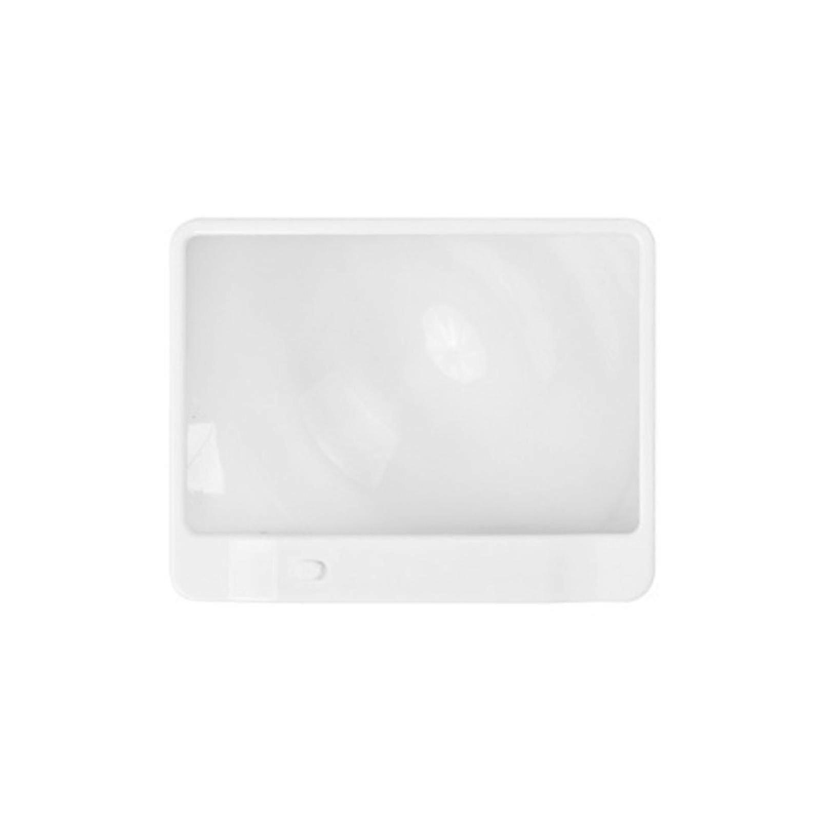 Eye Candy Magnifier Folding Handheld 3x Large Rectangle Lighted Magnifier With Side Bracket For Macular Degeneration Seniors
