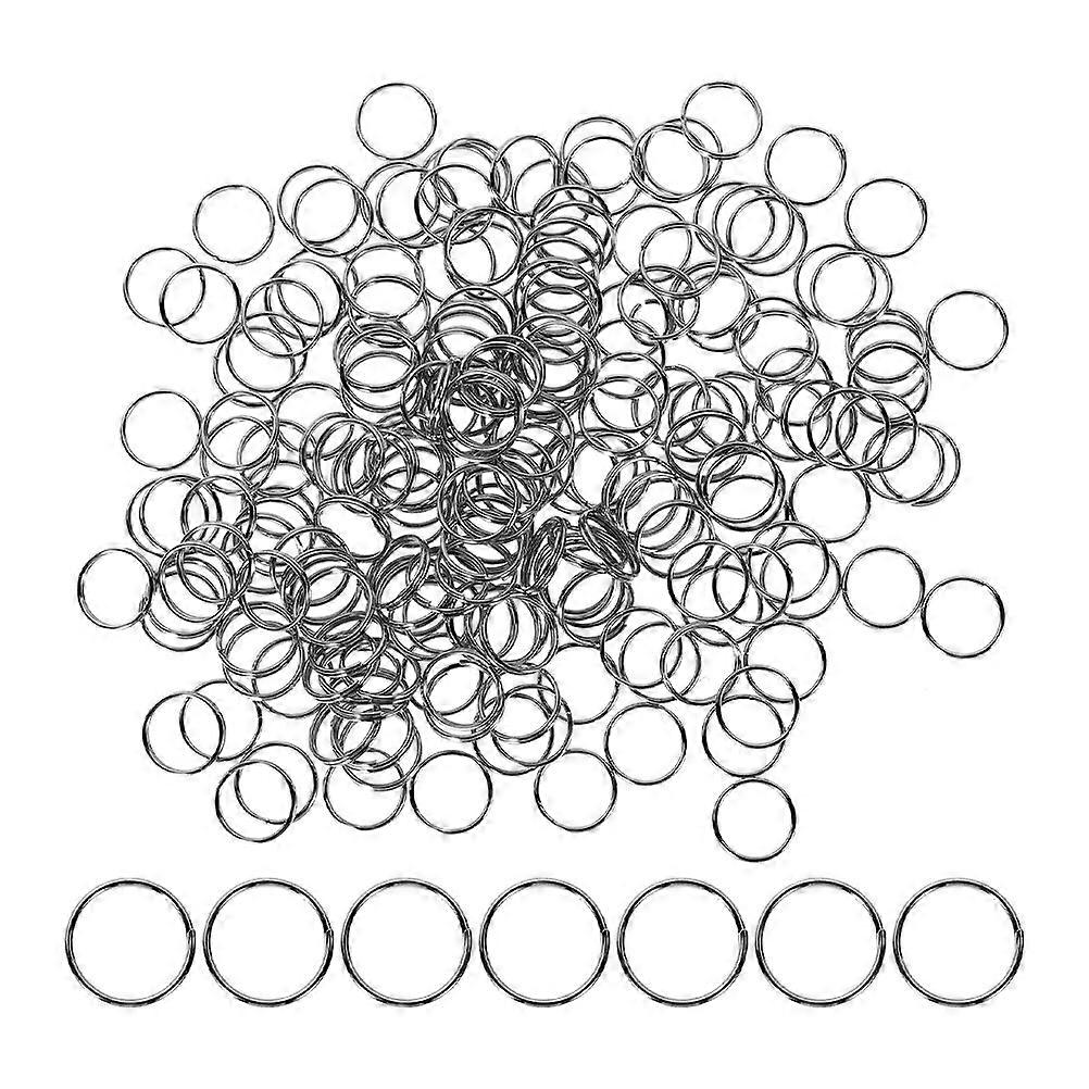 Iron Key Ring Diy Projects Men Women Simple Design 10mm 600Pcs