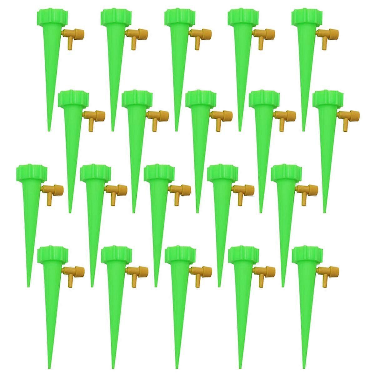 Adjustable dripper automatic watering kit Green