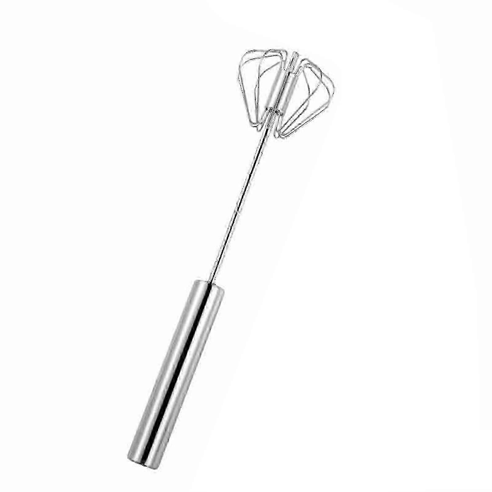 Kitchen Hand Whisk for Eggs, Semi-automatic Rotary Beater Mixer 2025