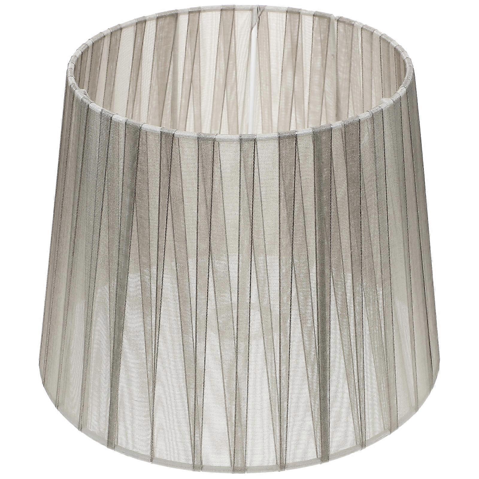 Bedroom Light Shades for Ceiling Lamp Shade 2Pcs Grey Organza Ribbon