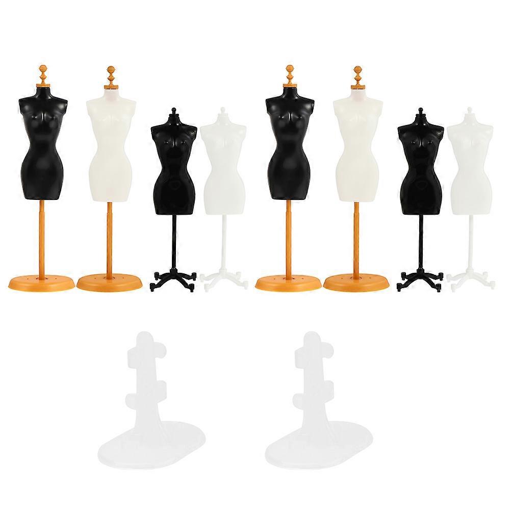 Doll Dress Mannequin Model Stand for Displaying 10Pcs