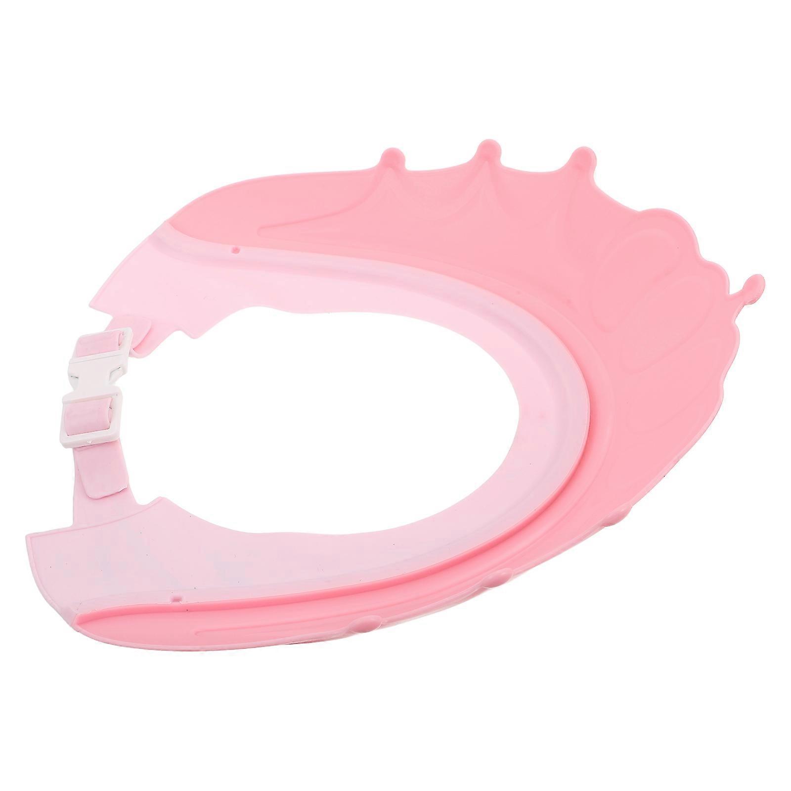 Infant Shower Cap Adjustable Crown Baby Shower Cap for Bath Time