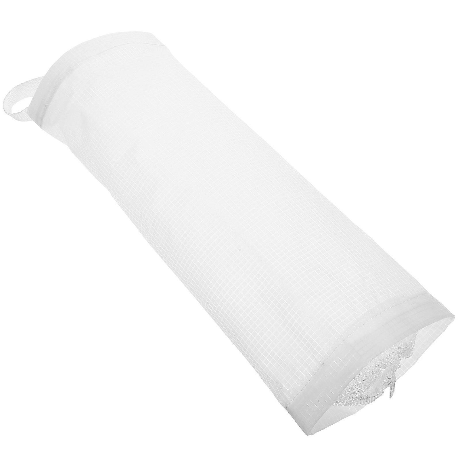 Grocery Bag Holder for Quilt Storage Foldable White Peva 1 Piece