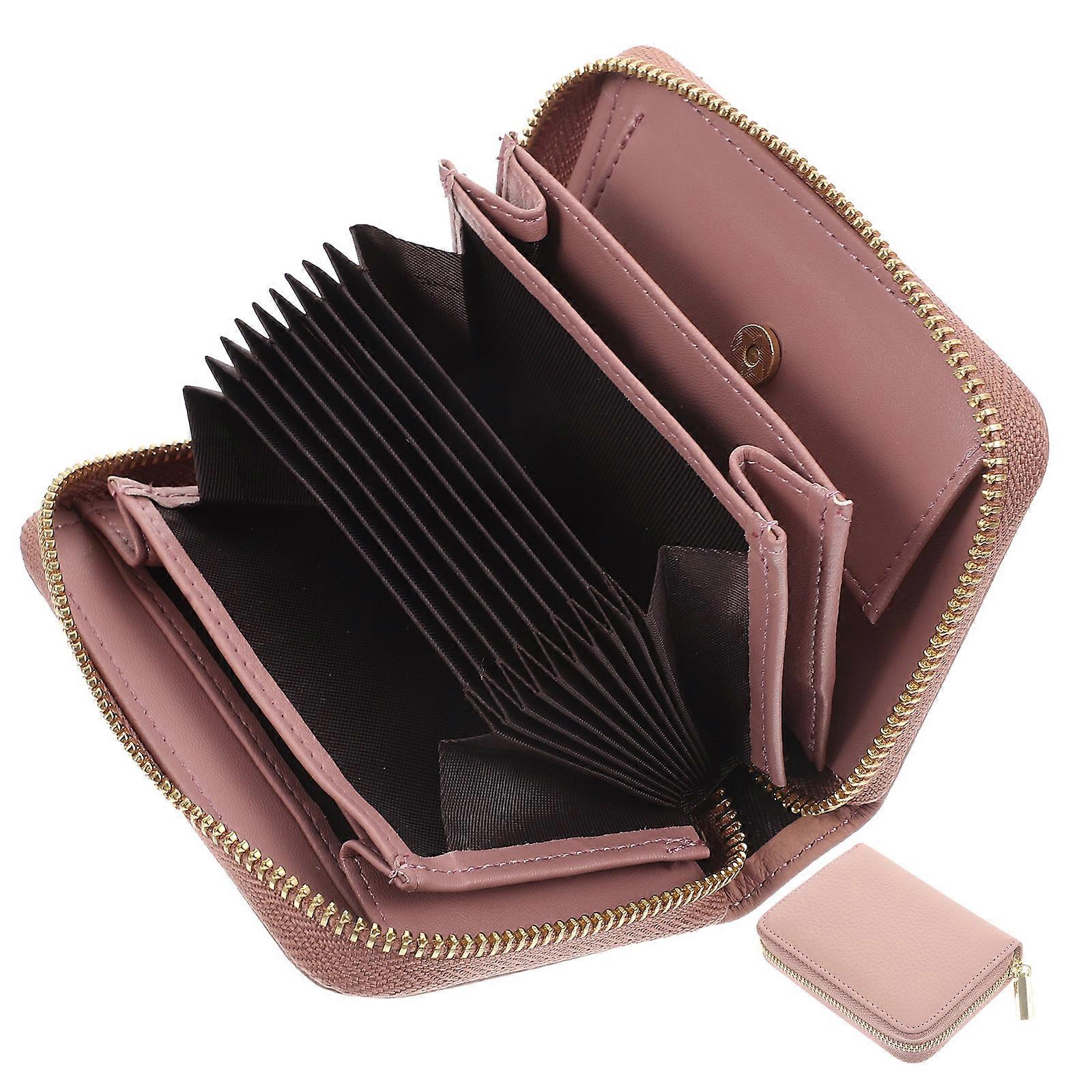 Large Capacity Card Storage Holder 4Pcs for Business Cards and Driver Licenses with Rectangular Shape for Office Workers
