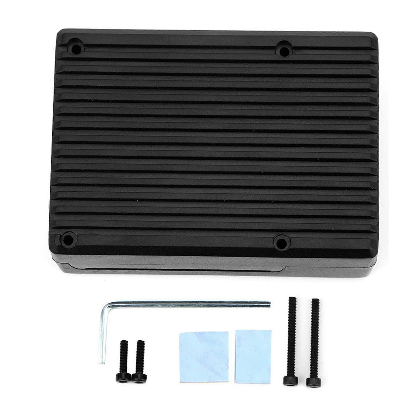 Høykvalitets beskyttelsesdeksel i aluminiumslegering for Raspberry Pi4 hovedkort