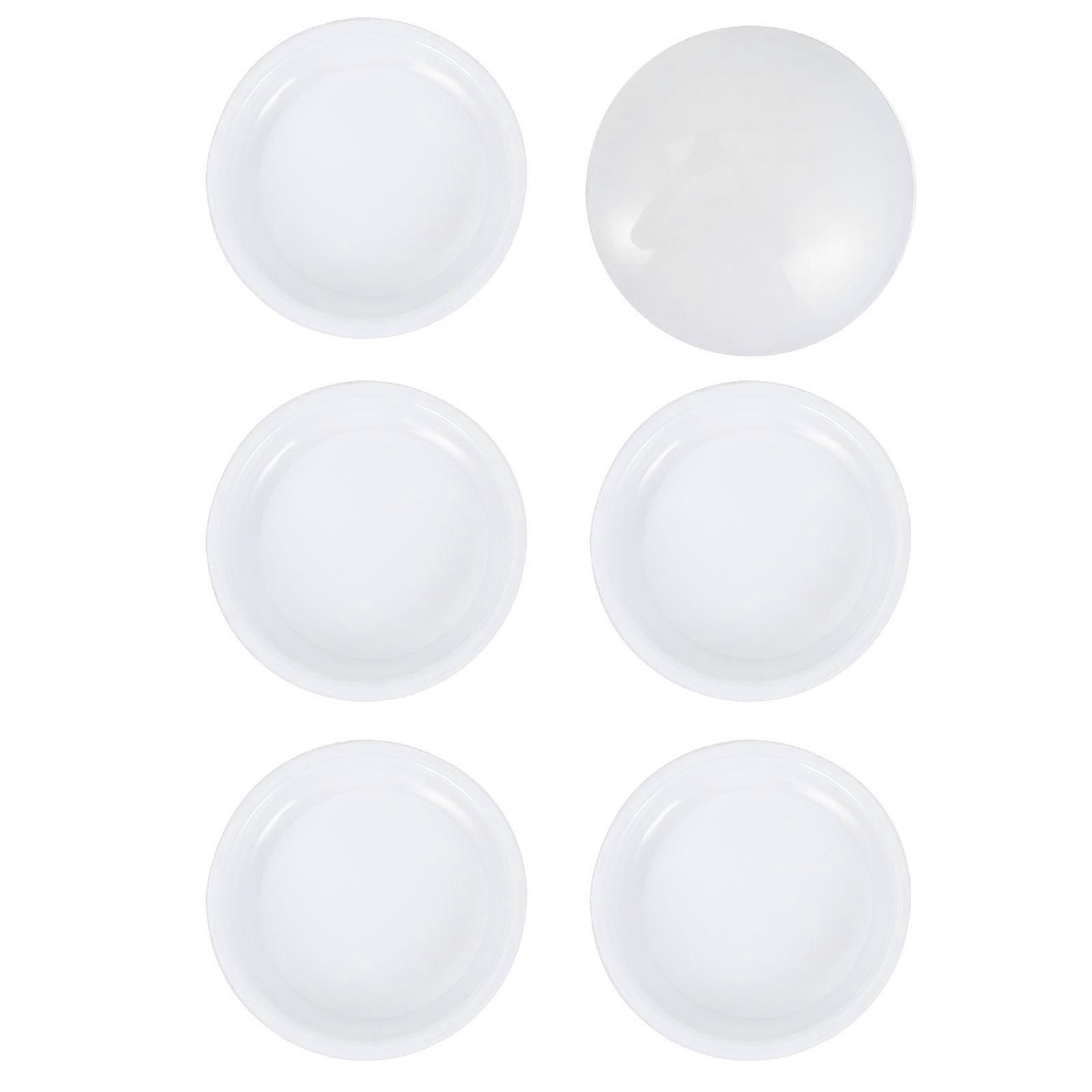 Painting Color Mixing Tray Paint Tray for Drawing Use 4Pcs White