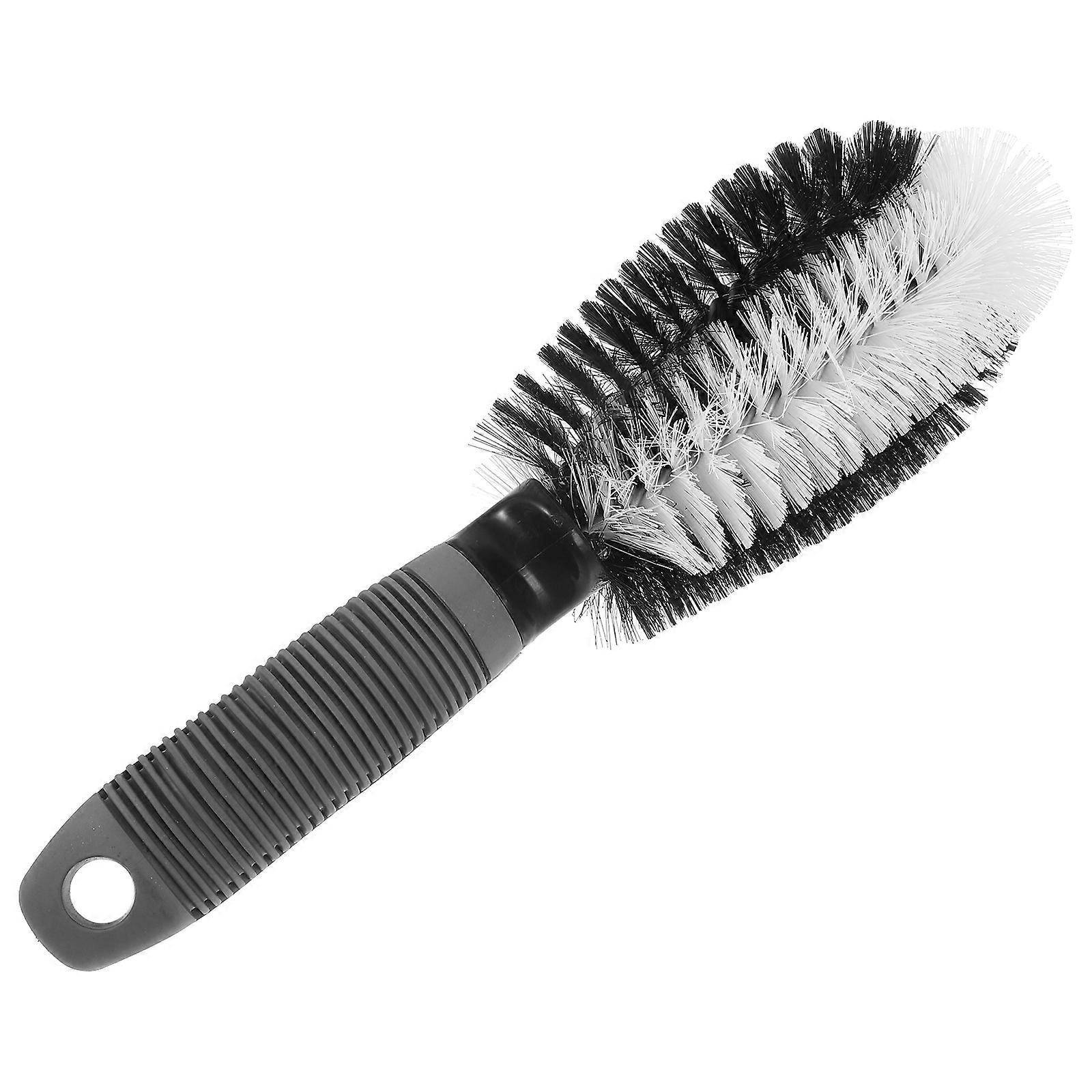 Car Rim Tire Brush 5Pcs For Effective Dirt Removal Rectangular Multi Purpose Cleaning Tool