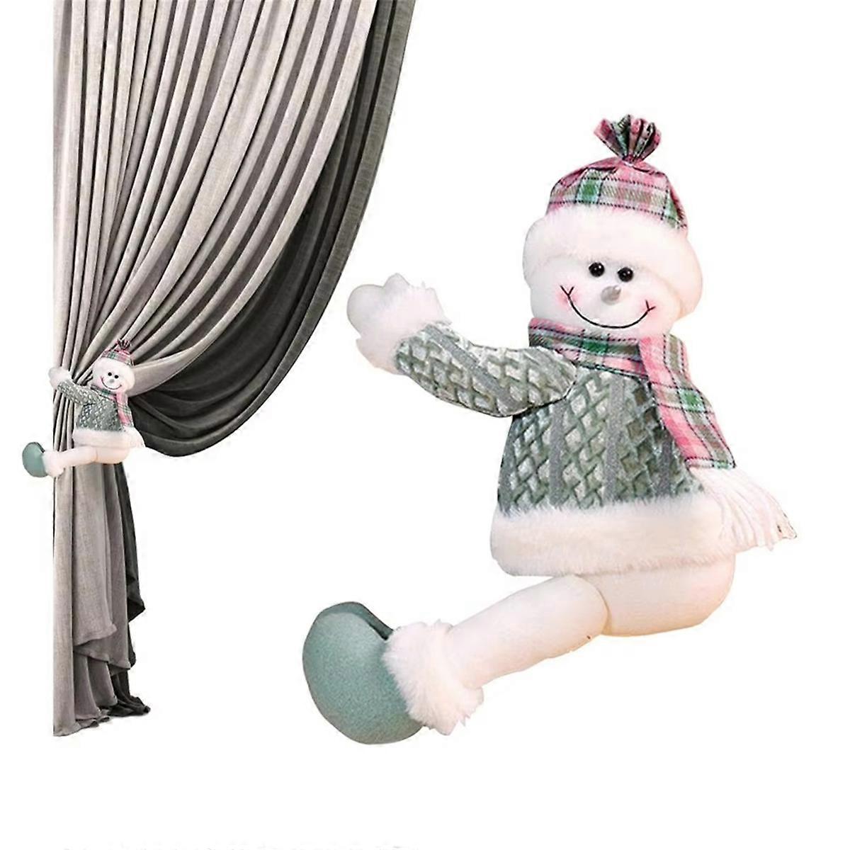 Tie Backs Dwarf Drapery Holders Christmas Drape Buckles B