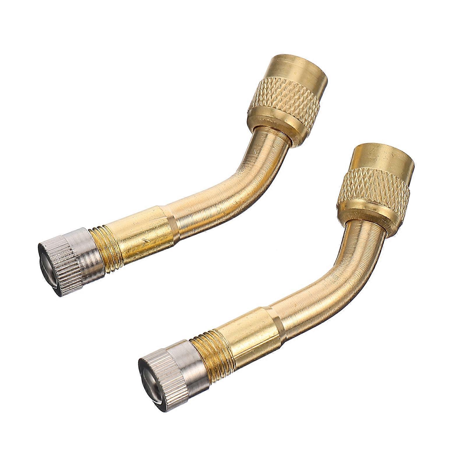 135 Degree Stem Extension Adapter Tyre Extension Adaptor 2Pcs Car