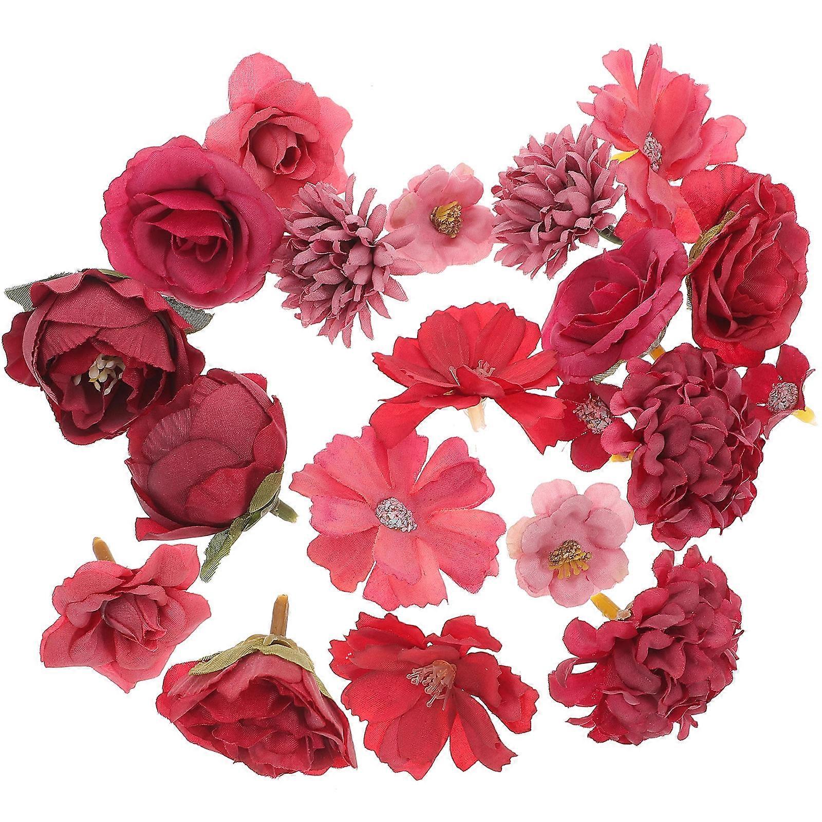 80 Pcs Artificial Flower Decorations For Weddings And Home Decor Featuring With Decorative Functionality