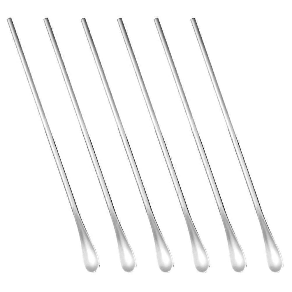 Silver Stainless Steel Coffee Spoon for Mixing 30Pcs Practical Spoons