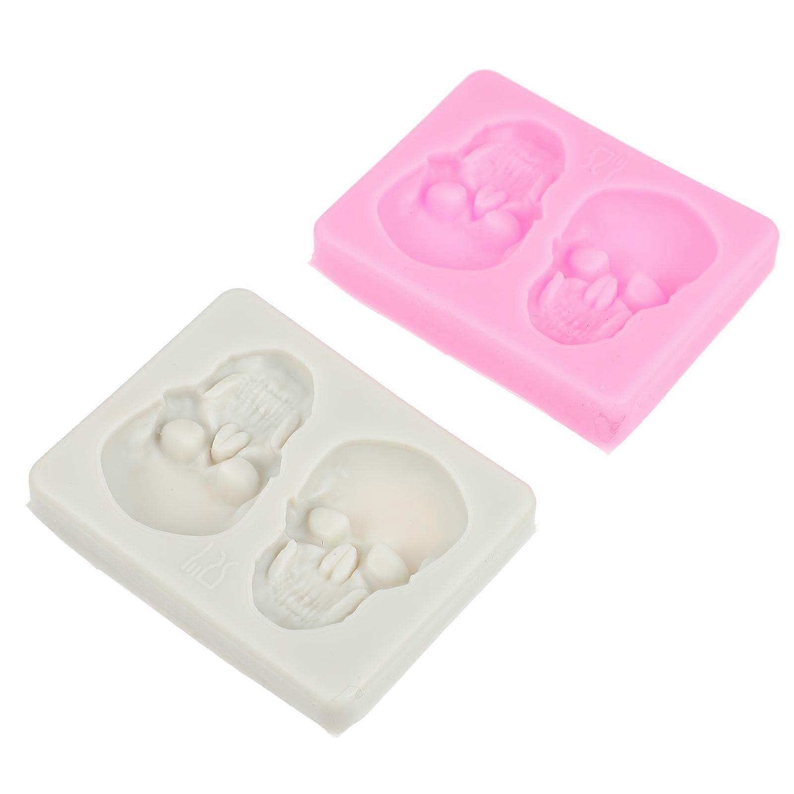 Reusable Silicone Chocolate Mold for Handmade Candle 12Pcs Baking Kit