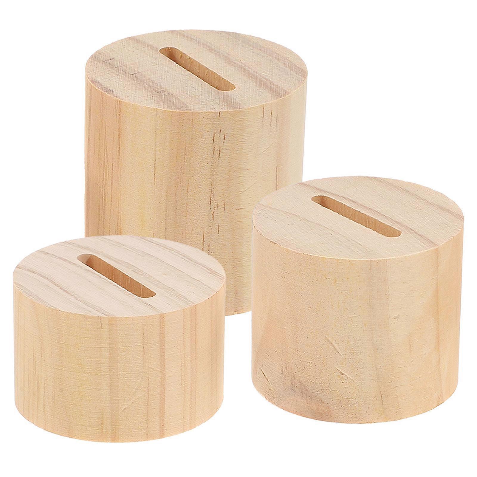 Delicate Wooden Ring Display Stand for Display 9Pcs Ring Holder
