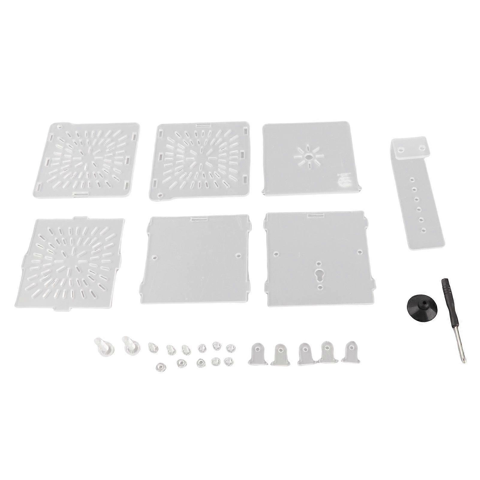 Acrylic Transparent Fish Tank Breeding Isolation Box Aquarium Hatchery Incubator Holder(A)