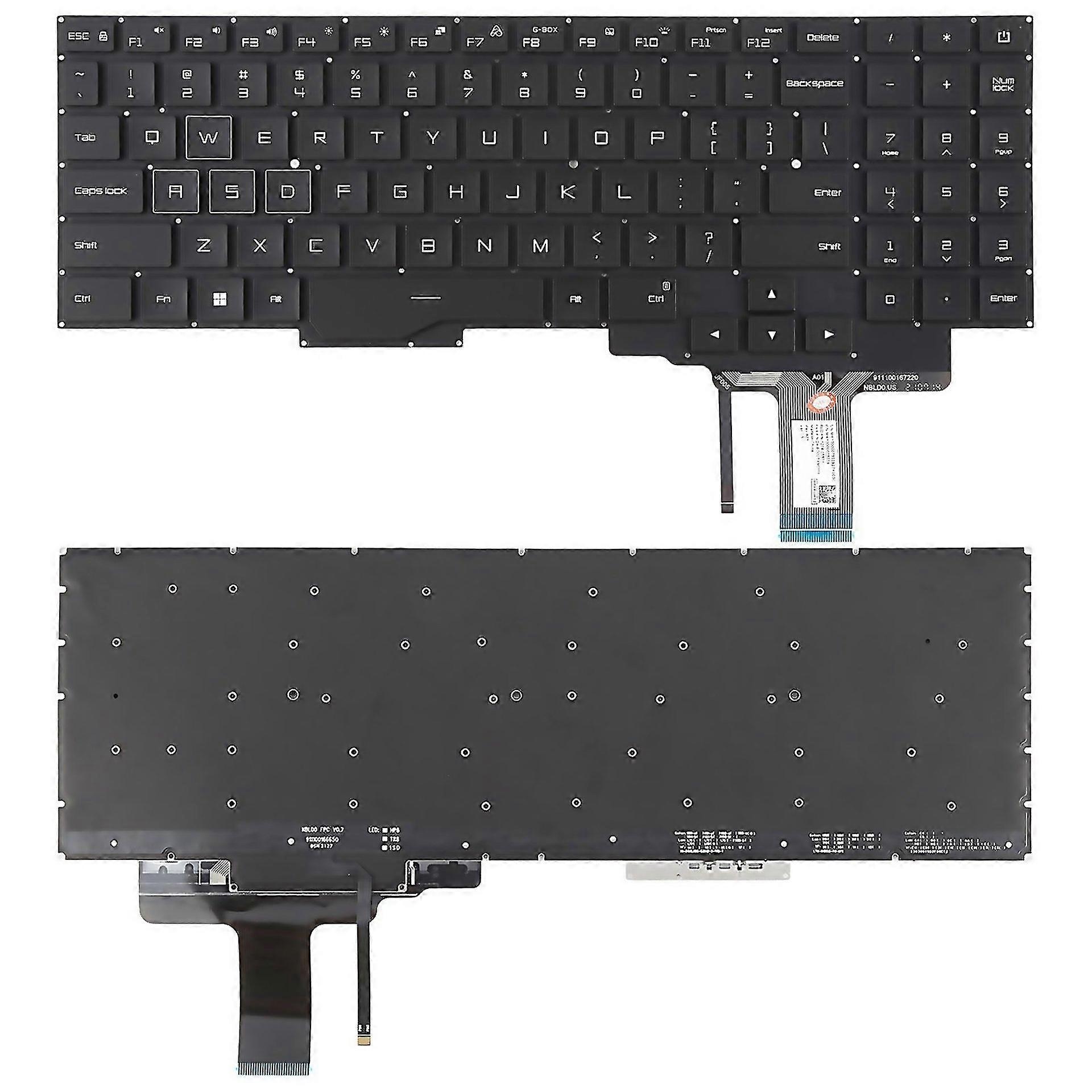 For Us Version Backlit Laptop Keyboard For Xiaomi Redmi G 2021 2020 Xmg2003ajabal Rmg2104aj 2102ab G