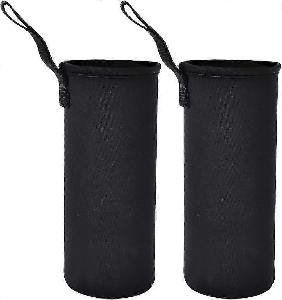 Flaschenhülle 2er Pack Wasserflaschenhalter Neoprenträger