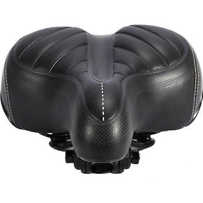 Bicycle Saddle Seat - DBA - Wide and Comfortable - Gel - Black - Unisex
