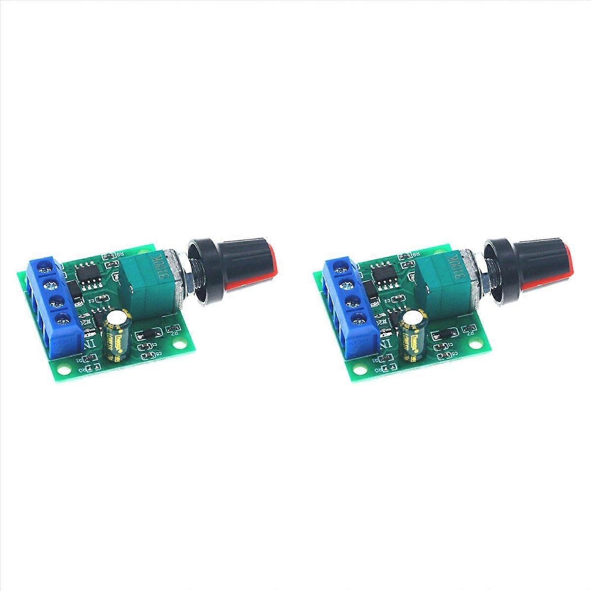 2X DC 1.8V 3V 5V 6V 12V 2A PWM Motor Speed Controller Low Voltage Motor Speed Controller PWM 0-100%