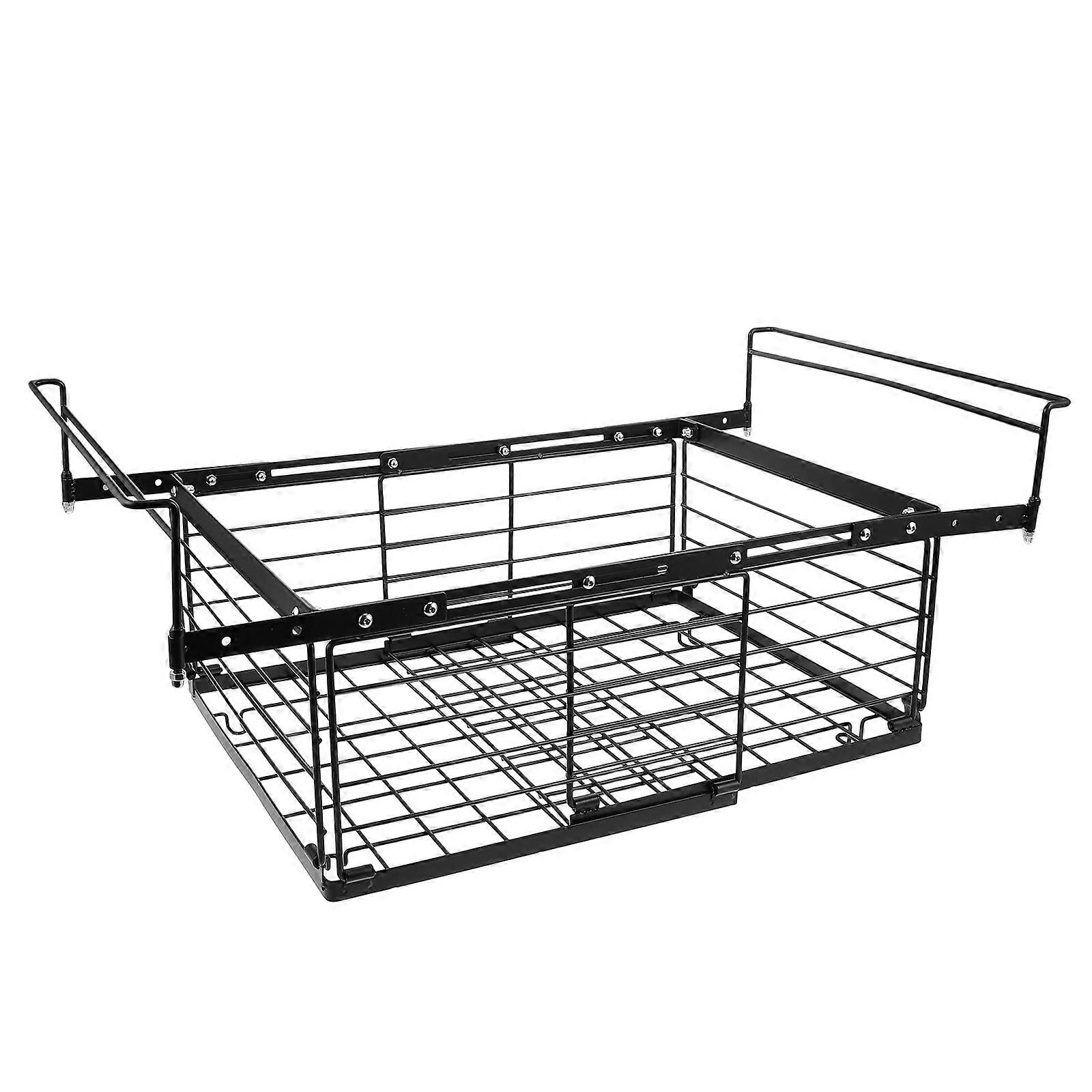 Cold Storage Freezer Organizer Bin for Storage with Foldable Handle