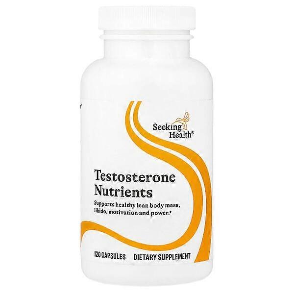Seeking Health, Testosterone Nutrients, 120 Capsules