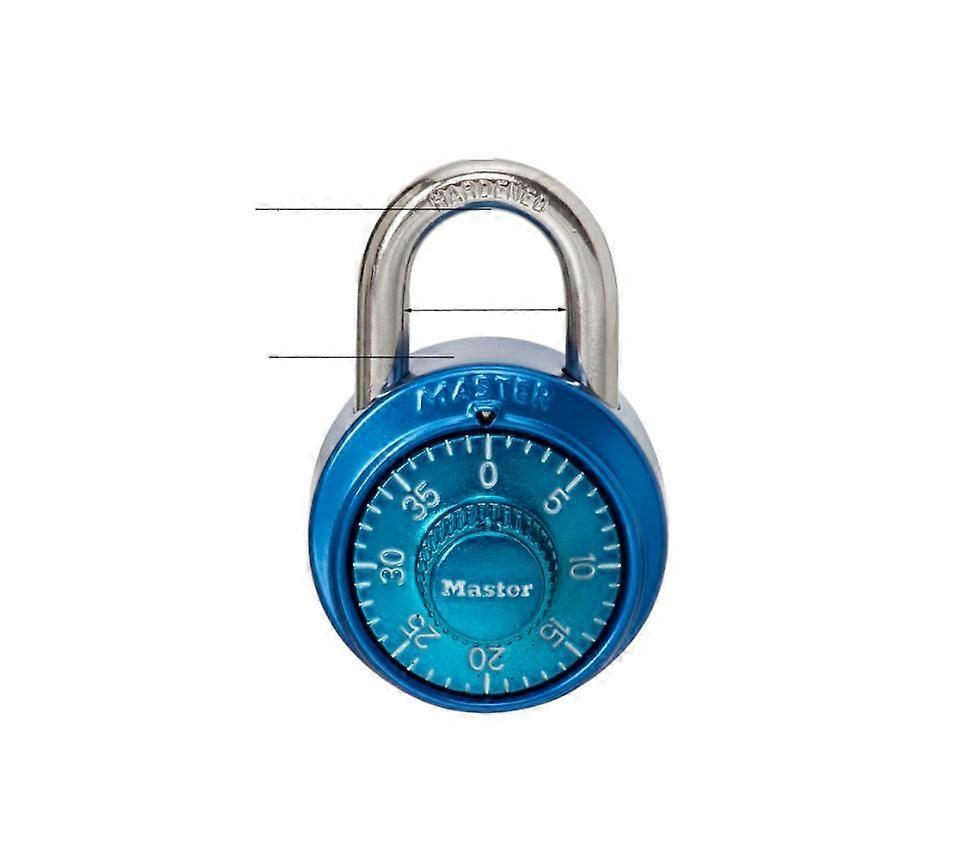 Preset Fixed Combination Padlock