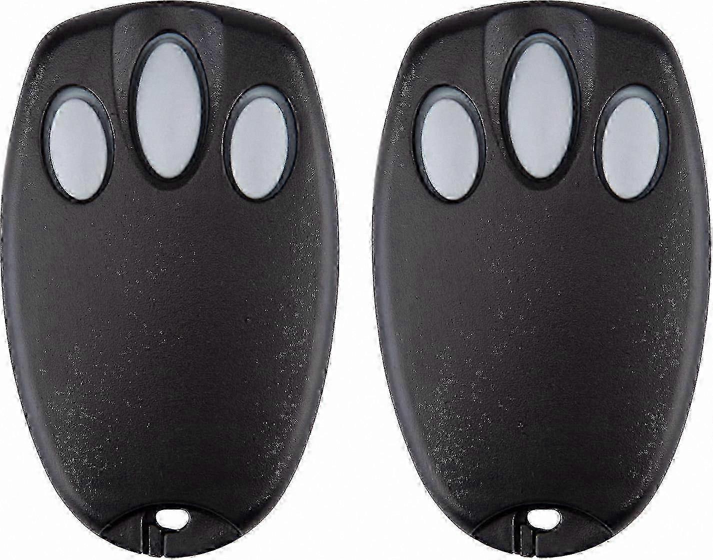 Universal Garage Door Remote Control - 2 Pack Compatible with Various Systems