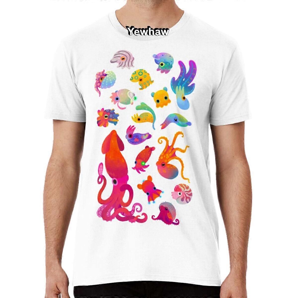 T-shirt céphalopode