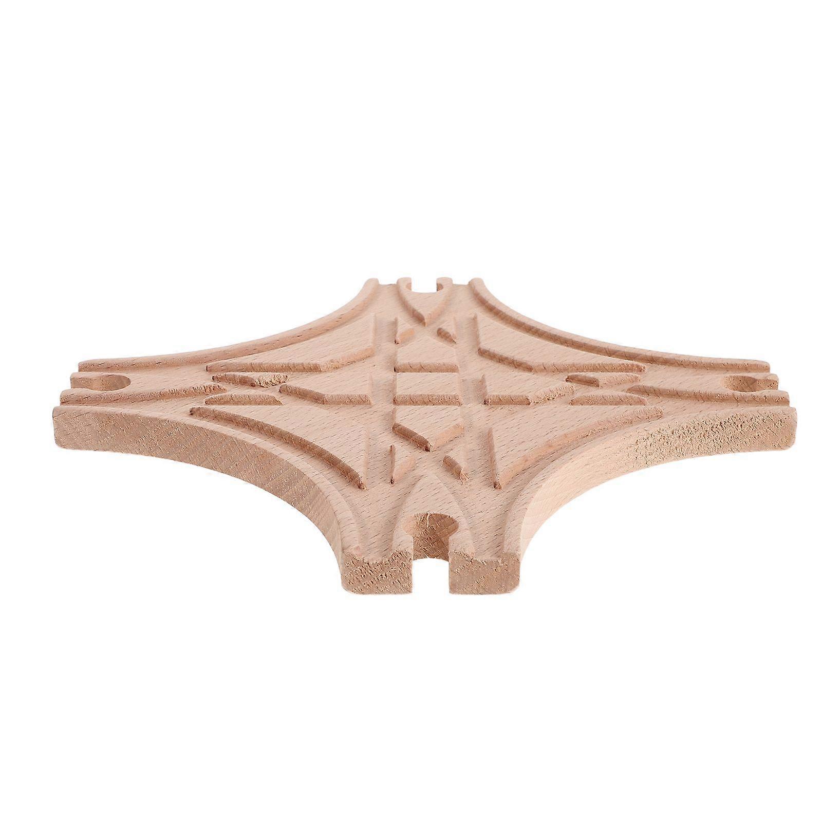 Wooden Train Expansion Track: Multi Way Switch Track - Railway Connector Adapter For Christmas Kids Toy Table Activities Games Games