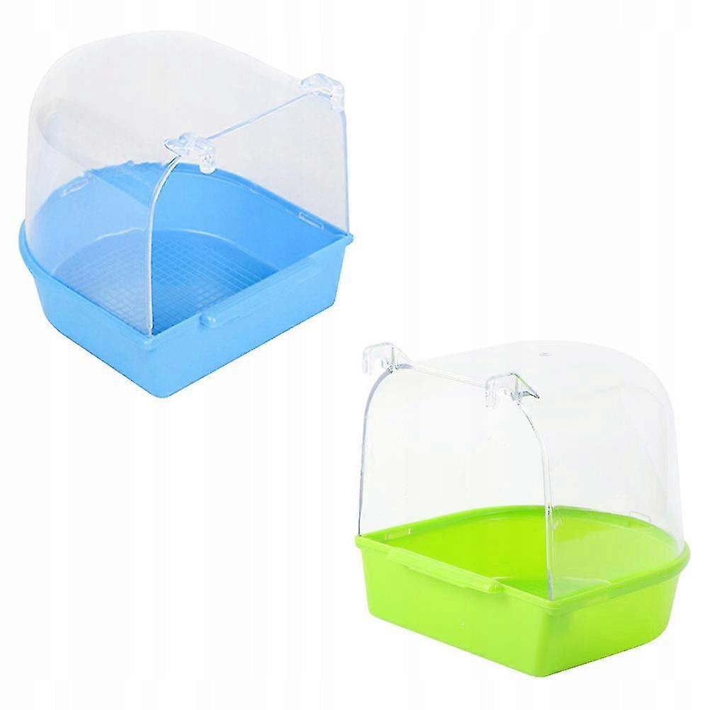 Parrot Bath Insert Bird Bath Munia 2 Pcs.