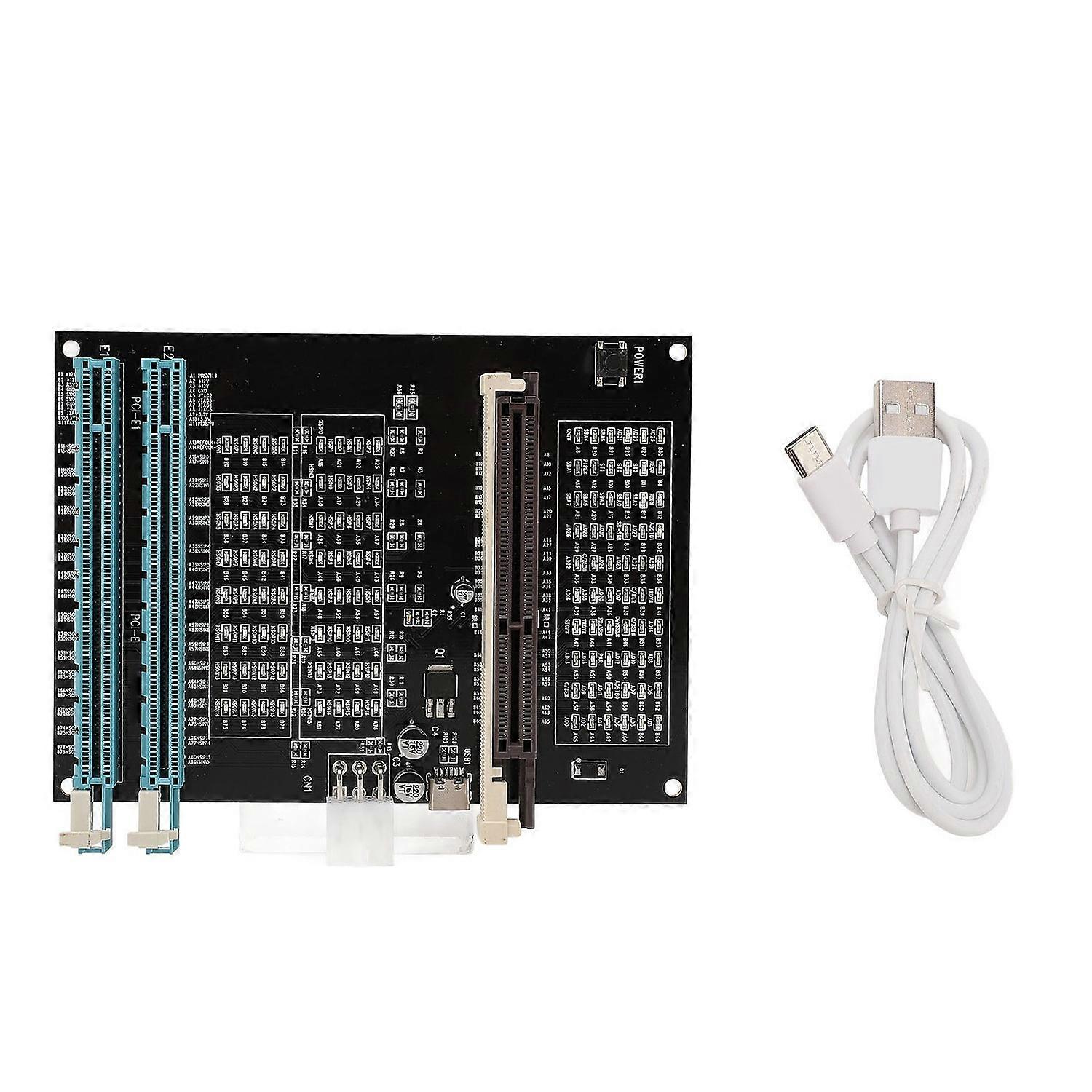 Testeur de carte graphique avec écran double usage AGP PCI-E léger