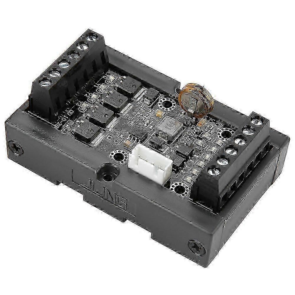 PLC Industrial Control Board FX1N-10MT Programmable Relay Delay Module with Shell